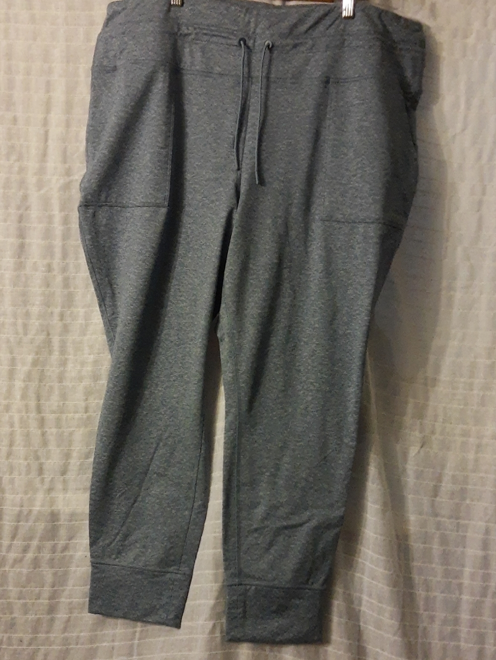 Old Navy Men's Heather Charcoal Jogger Sweatpants